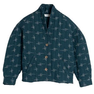 Indi & Cold Quilted Jacquard Kimono Jacket